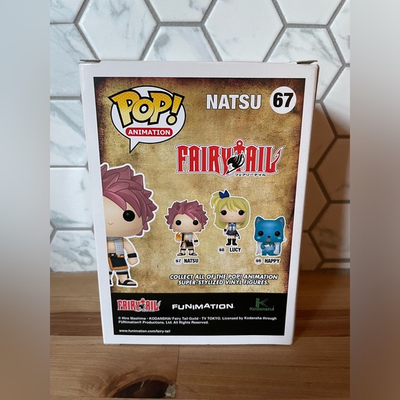 Fairy Tail Natsu Funko Pop #67 - Picture 2 of 3